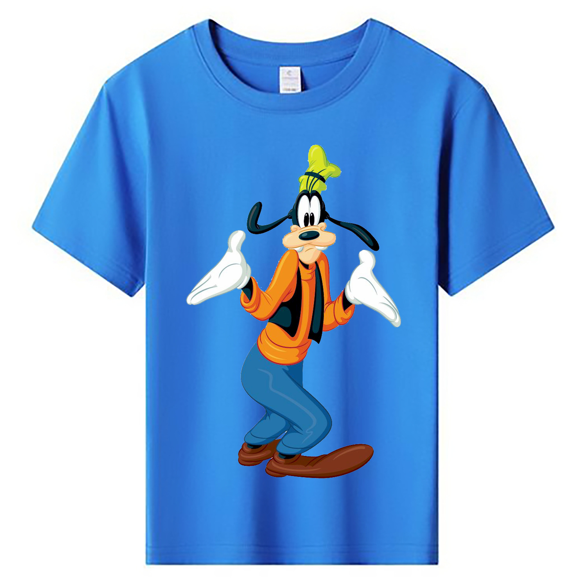 ミッキーマウス Mickey Mouse 綿100％キッズTシャツ（フロントプリント）